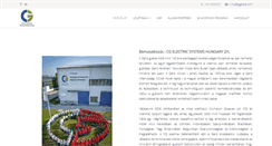 Desktop Screenshot of cgelectric.hu